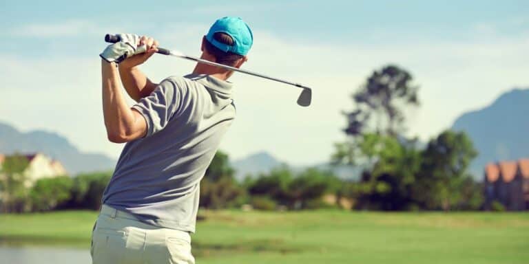 golf shoulder pain